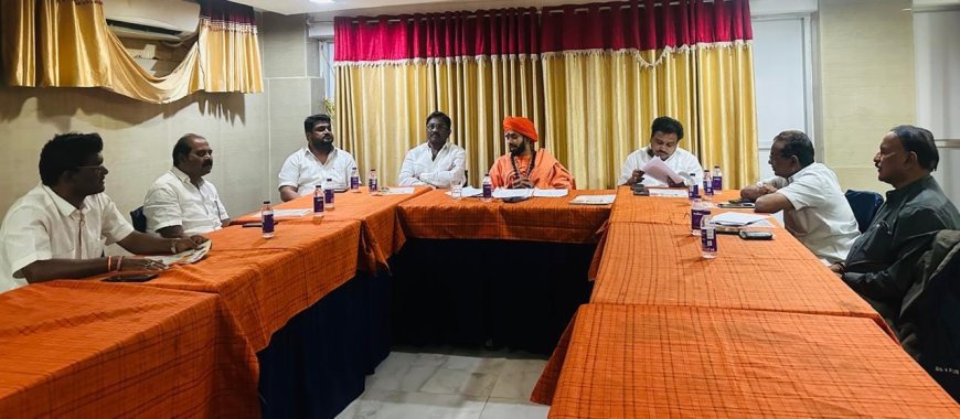 ಡಾ .ಪ್ರಣವಾನಂದ ಶ್ರೀಗಳ ಪಾದಯಾತ್ರೆ ವ್ಯಾಪಕ ಸಿದ್ಧತೆಗೆ ನಿರ್ಧಾರ: ಡಿಸೆಂಬರ್ 7 ಕ್ಕೆ ಬೆಂಗಳೂರಿನಲ್ಲಿ ಸಭೆ