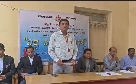 ಏಡ್ಸ್‌ಗೆ ಭಯ ಬೇಡ, ಚಿಕಿತ್ಸೆ-ಗೌಪ್ಯತೆ ಖಾತರಿ: ತಾಲೂಕಾ ವೈದ್ಯಾಧಿಕಾರಿ ಸುಶೀಲ ಕುಮಾರ ಅಂಬೂರೆ.