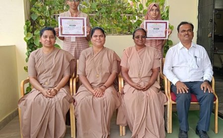 ಸಂತ ಜೋಸೆಫ್ ಕಾಲೇಜಿನ ವಿದ್ಯಾರ್ಥಿನಿಯರು, ರಾಜ್ಯ ಮಟ್ಟದ ಸ್ಪರ್ಧೆಗೆ ಆಯ್ಕೆ.