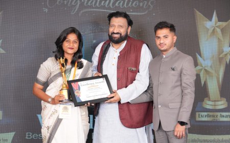 ಕು. ವೈಶಾಲಿ ನಾಟಿಕಾರ್ ಅವರಿಗೆ ‘ಬೆಸ್ಟ್ ಫಿಸಿಕಲ್ ಎಜುಕೇಶನ್ ಟ್ರೈನರ್ 2025’ ಪ್ರಶಸ್ತಿ