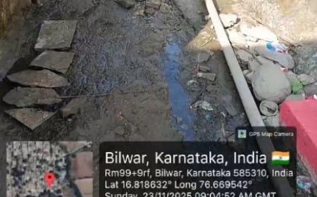 ಬಿಳವಾರ: ರಸ್ತೆ ಸ್ವಚ್ಛತೆ ಹಾಗೂ ಸಿಸಿ ರಸ್ತೆ ನಿರ್ಮಾಣಕ್ಕೆ ಮೆಹಬೂಬ್ ಕೆ. ಚೌದರಿ ಮನವಿ