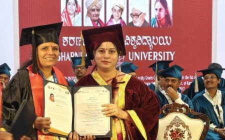 ಎಂ.ಎ. ಕನ್ನಡ ಸ್ನಾತಕೋತ್ತರ ಅಧ್ಯಯನ ಹಾಗೂ ಸಂಶೋಧನದಲ್ಲಿ ಜಯಶ್ರೀ ಚಿಂತಾಮಣಿ ಚೈನ್ ಡಿಸ್ಟಿಂಕ್ಷನ್