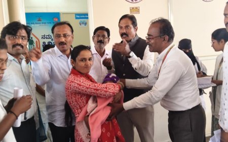 ಬಸ್ ನಿಲ್ದಾಣದಲ್ಲಿ ಪಲ್ಸ್ ಪೋಲಿಯೋ ಲಸಿಕಾ ಅಭಿಯಾನಕ್ಕೆ  ಕ್ಯಾತನಾಳ ಚಾಲನೆ