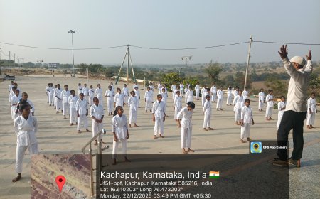 ಮುದನೂರು ಡಾ ಬಿ ಆರ್ ಅಂಬೇಡ್ಕರ್ ವಸತಿ ಶಾಲೆಯ ವಿದ್ಯಾರ್ಥಿನಿಯರಿಗೆ ಕರಾಟೆ ಸ್ವಯಂ ರಕ್ಷಣಾ ತರಬೇತಿ..