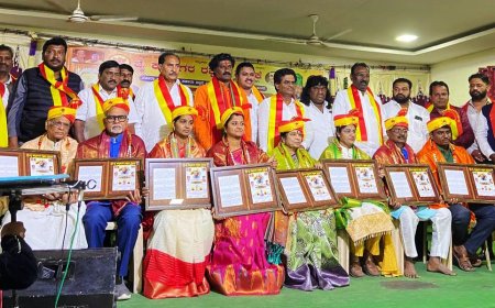 ಜೈ ಕರವೇ ಇಂದ ಸಾಧಕರಿಗೆ ರಾಷ್ಟ್ರಕವಿ ಕುವೆಂಪುರತ್ನ ಪ್ರಶಸ್ತಿ ಪ್ರಧಾನ