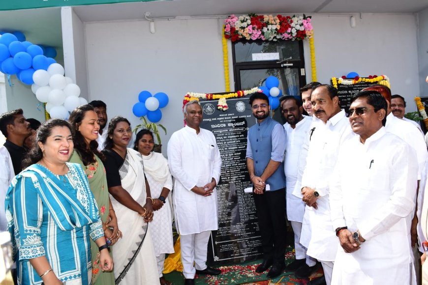 ಇಂದಿರಾ ಕ್ಯಾಂಟೀನ್ ಉದ್ಘಾಟನೆ : ಶುದ್ಧತೆಯ ಪಾಲನೆಗೆ  ಸಚಿವ ಪ್ರಿಯಾಂಕ್ ಖರ್ಗೆ, ಕಡ್ಡಾಯ ಸೂಚನೆ