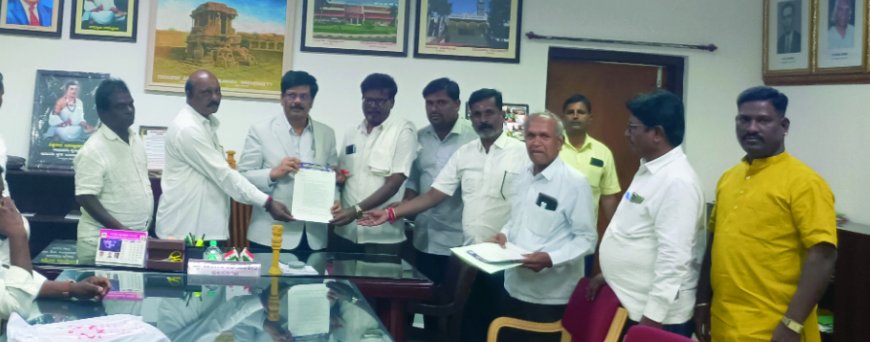 ಒಳಮೀಸಲಾತಿ ಕುರಿತು ಗುಲ್ಬರ್ಗ ವಿವಿ ಕುಲಪತಿಗೆ ಮನವಿ