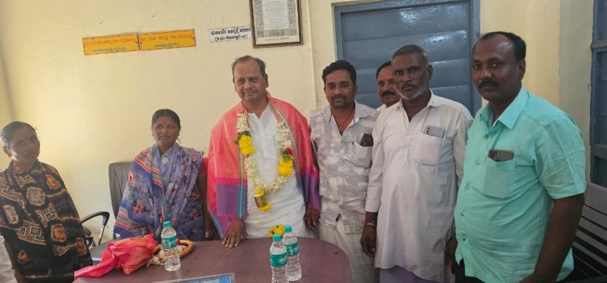 ಕೋಳೂರ ಎಂ ಗ್ರಾಮ ಪಂಚಾಯತಿ ಕಾರ್ಯ ಶ್ಲಾಘಿಸಿದ ಮದ್ಯಪಾನ ಸಂಯಮ ಮಂಡಳಿ ಅಧ್ಯಕ್ಷ ಶರಣಪ್ಪ ಸಲದಾಪುರ