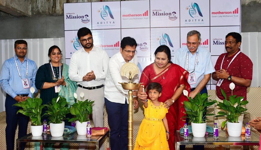 ಆದಿತ್ಯ ಮಲ್ಟಿಸ್ಪೆಷಾಲಿಟಿ ಆಸ್ಪತ್ರೆಯಲ್ಲಿ ಉಚಿತ ಕ್ಲಫ್ಟ್ ಶಸ್ತ್ರಚಿಕಿತ್ಸಾ ಮಿಷನ್ ಶಿಬಿರ