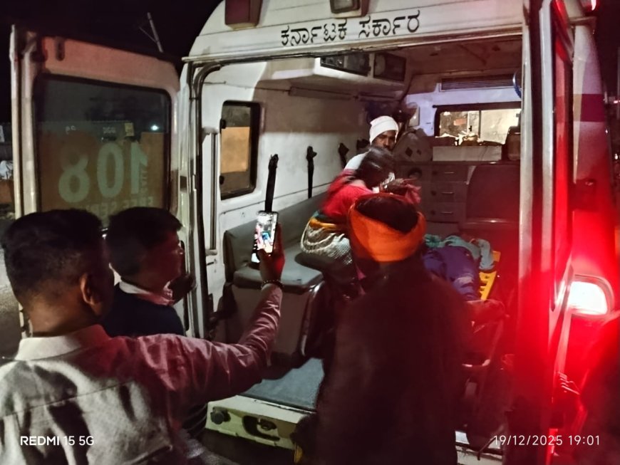 ಪಾದಚಾರಿಗೆ ಕಾರು ಡಿಕ್ಕಿ; ಗಂಭೀರ ಗಾಯ