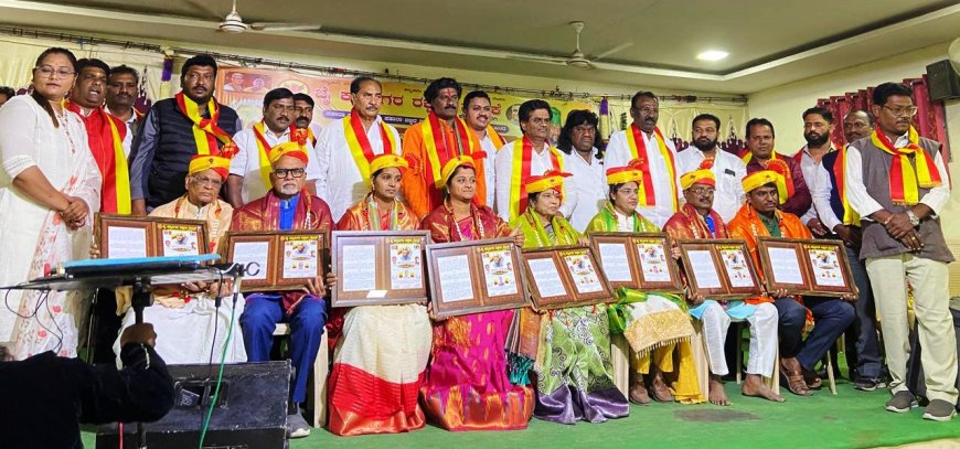 ಜೈ ಕರವೇ ಇಂದ ಸಾಧಕರಿಗೆ ರಾಷ್ಟ್ರಕವಿ ಕುವೆಂಪುರತ್ನ ಪ್ರಶಸ್ತಿ ಪ್ರಧಾನ