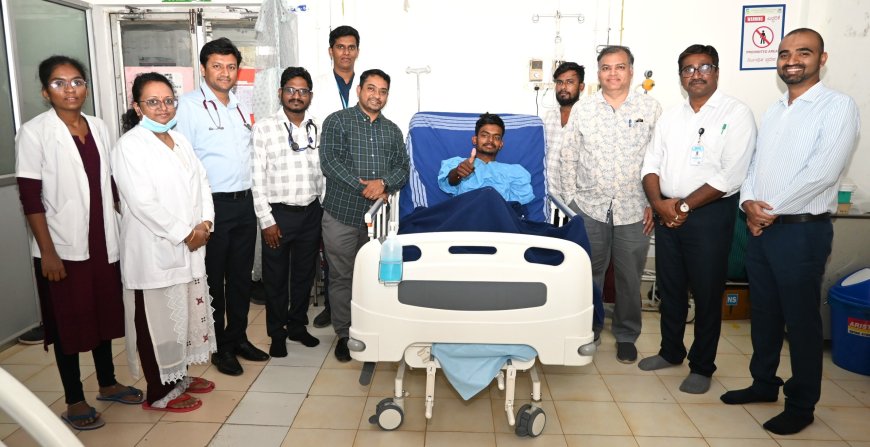 ಅಭಿಷೇಕ್ ನ ಬಾಳಿಗೆ ಬೆಳಕಾದ ಬಸವೇಶ್ವರ ಆಸ್ಪತ್ರೆ