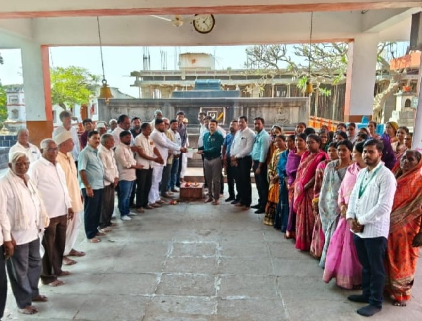 ಶ್ರೀ ಹರಿನಾಥ ಮಂದಿರ ಜೀರ್ಣೋದ್ಧಾರ ಕಾರ್ಯಕ್ಕೆ ದೇಣಿಗೆ