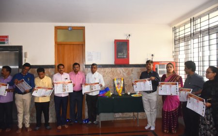 ಲೋಕೋಪಯೋಗಿ ಭವನದಲ್ಲಿ ಜಕಣಚಾರಿ ಜಯಂತಿ ಮತ್ತು ಹೊಸ ವರ್ಷದ ಕ್ಯಾಲೆಂಡರ್ ಬಿಡುಗಡೆ