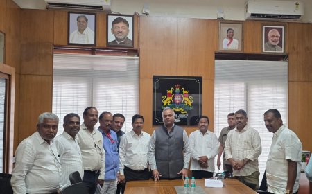 ಕಲಬುರ್ಗಿ: ಶಿಕ್ಷಕರ ಭವನಕ್ಕೆ ನಿವೇಶನ ಮಂಜೂರು – ಸಚಿವ ಪ್ರಿಯಾಂಕ ಖರ್ಗೆ ರವರಿಗೆ ಶಿಕ್ಷಕರ ಧನ್ಯವಾದ