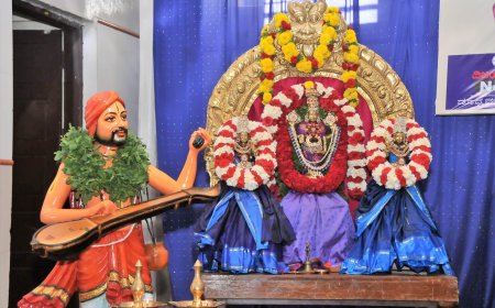 ಶ್ರೀನಿವಾಸ್ ಉತ್ಸವ ಬಳಗದಿಂದ ಬಸವನಗುಡಿ ಉತ್ತರಾದಿ ಮಠದಲ್ಲಿ ಜನವರಿ 17 18ರಂದು ಪುರಂದರ ದಾಸರ ಆರಾಧನೆ ಸಂಗೀತೋತ್ಸವ