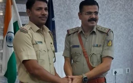 ನೂತನ ಪಿಐ ಪರಶುರಾಮ ವನಂಜಕರ್‌ ಅಧಿಕಾರ ಸ್ವೀಕಾರ