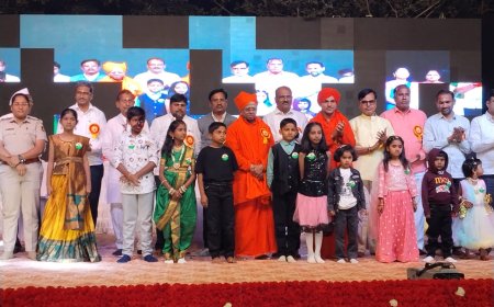 ಕಮಲನಗರ ಗುರು ಕಾರುಣ್ಯ 7ನೇ ಶಾಲಾ ವಾರ್ಷಿಕೋತ್ಸವ, ಶಿಕ್ಷಣ ಜತೆ ಮಾನವೀಯ ಮೌಲ್ಯ ಕಲಿಸಿ : ಇಒ