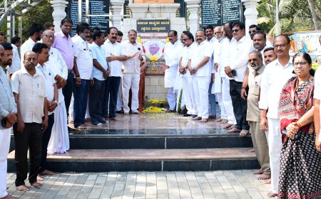 ಭೀಮಣ್ಣ ಖಂಡ್ರೆ ಅವರಿಗೆ ಗಣ್ಯರಿಂದ ಶ್ರದ್ಧಾಂಜಲಿ