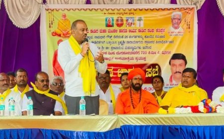 ಈಡಿಗರ ಪಾದಯಾತ್ರೆ ಹೋರಾಟ ಮುಖ್ಯಮಂತ್ರಿಗಳ ಜೊತೆ ಚರ್ಚಿಸುವೆ ಸಂಸದ ರಾಜಶೇಖರ ಹಿಟ್ನಾಳ್ ಭರವಸೆ