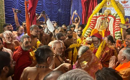 ಮೈಸೂರಿನಲ್ಲಿ ವೈಭವದಿಂದ ನಡೆದ ಮೂರನೇ ವರ್ಷದ ದ್ವಾದಶ ಗರುಡೋತ್ಸವ