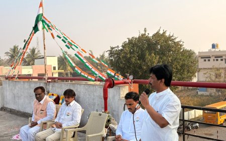 ಕಲಬುರಗಿಯ ದಿಶಾ ಪದವಿ ಪೂರ್ವ ವಿಜ್ಞಾನ ಕಾಲೇಜಿನಲ್ಲಿ ಇಂದು ೭೭ನೇ ಗಣರಾಜ್ಯೋತ್ಸವ ದಿನಾಚರಣೆ ಆಚರಿಸಲಾಯಿತು.