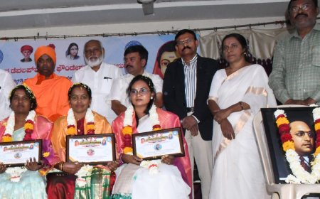 ಸಮುದಾಯ ಆರೋಗ್ಯ ಅಧಿಕಾರಿ ಭಾಗ್ಯಶ್ರೀ ಎಲ್. ಧನ್ನಿ ಅವರಿಗೆ ಫುಲೆ ರತ್ನ ಪ್ರಶಸ್ತಿ ಪ್ರಧಾನ