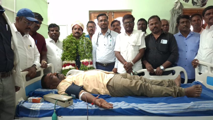 ಡಾ ಶಿವಾನಂದ್ ಬಿರಾದರ್ ಅವರ 47ನೇ ಜನ್ಮದಿನದ ಪ್ರಯುಕ್ತ ರಕ್ತದಾನ ಶಿಬಿರ