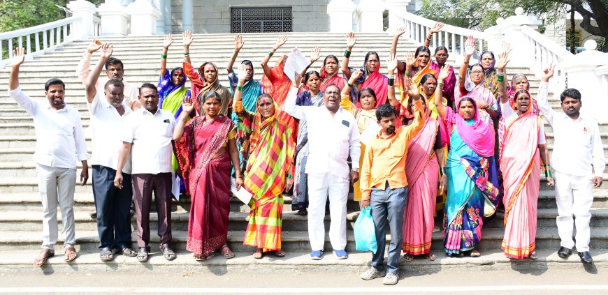 ದೇವದಾಸಿಯರ ಸಮಾಜ ಸೇವಾ ಸಂಘದಿಂದ ವಿವಿಧ ಬೇಡಿಕೆಗೆ ಆಗ್ರಹಿಸಿ