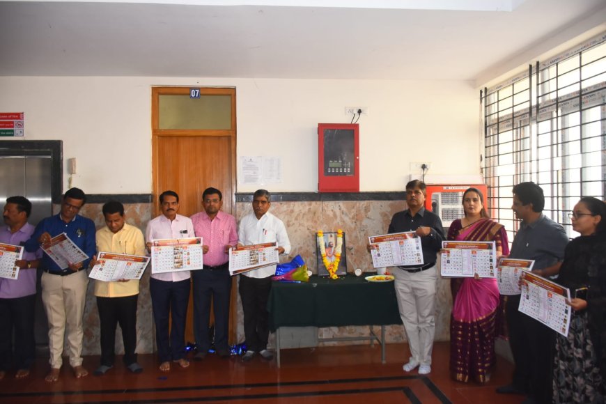 ಲೋಕೋಪಯೋಗಿ ಭವನದಲ್ಲಿ ಜಕಣಚಾರಿ ಜಯಂತಿ ಮತ್ತು ಹೊಸ ವರ್ಷದ ಕ್ಯಾಲೆಂಡರ್ ಬಿಡುಗಡೆ