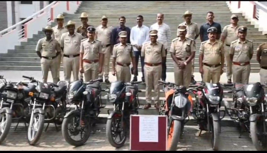 14 ಬೈಕ್‌ಗಳ ಜಪ್ತಿ – ಇಬ್ಬರ ಬಂಧನ