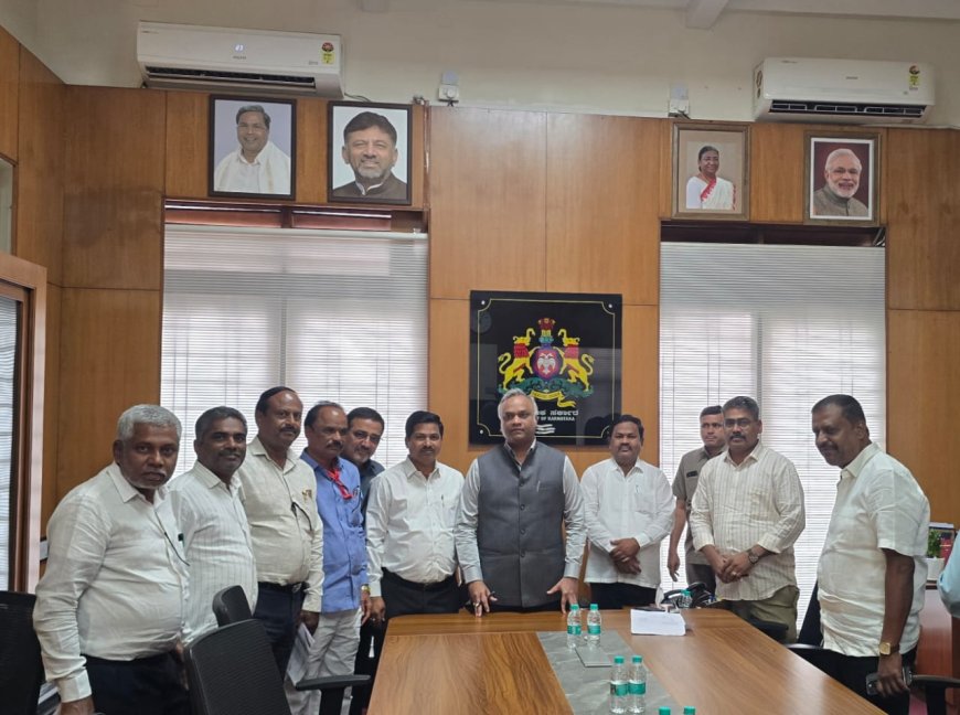 ಕಲಬುರ್ಗಿ: ಶಿಕ್ಷಕರ ಭವನಕ್ಕೆ ನಿವೇಶನ ಮಂಜೂರು – ಸಚಿವ ಪ್ರಿಯಾಂಕ ಖರ್ಗೆ ರವರಿಗೆ ಶಿಕ್ಷಕರ ಧನ್ಯವಾದ