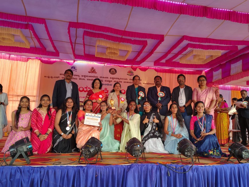 ವಿ ಜಿ ಕಾಲೇಜಿಗೆ ರನ್ನರ್ ಆಫ್ ಪ್ರಶಸ್ತಿ