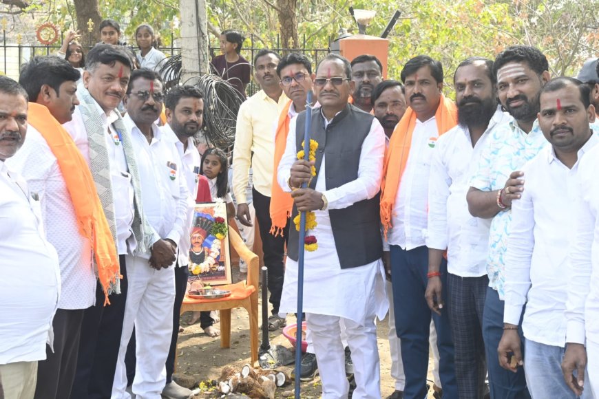 ಚರಂಡಿ, ಫುಟ್ ಪಾತ್ ಕಾಮಗಾರಿಗೆ ಶಾಸಕ ಪ್ರಭು ಚವ್ಹಾಣ ಚಾಲನೆ