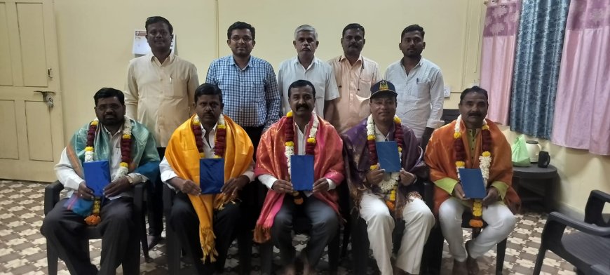 ಮಾಜಿ ಸೈನಿಕರಿಗೆ ಲೋಕೋಪಯೋಗಿ ನೌಕರರ ಸಂಘ  ಕಲಬುರ್ಗಿ ಜಿಲ್ಲಾ ಘಟಕದಿಂದ ಸನ್ಮಾನ