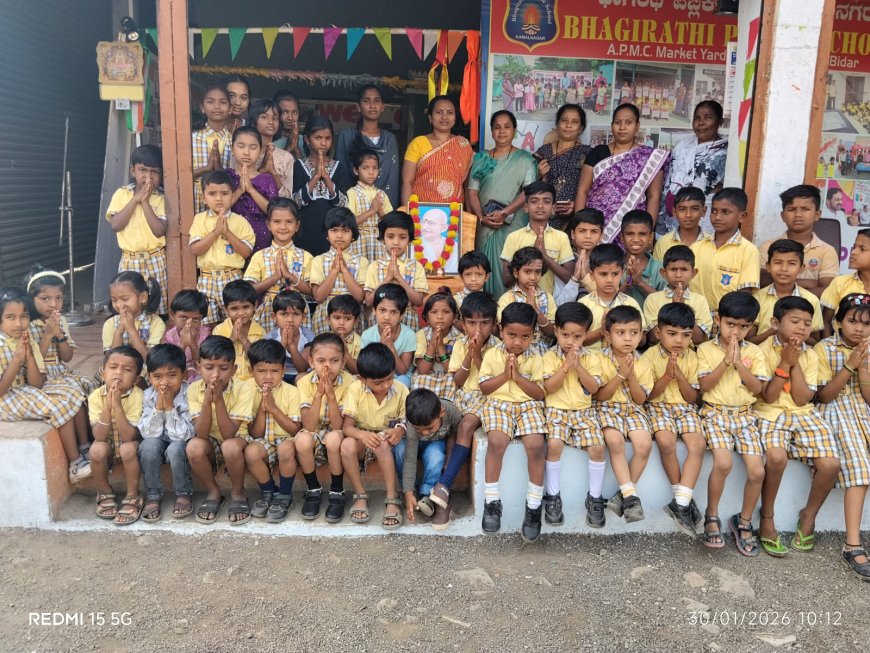 ಗಾಂಧೀಜಿ ಆದರ್ಶ ಪಾಲನೆ ಸಹ ನಿಲ್ಲಿಸಿದ್ದೇವೆ : ಮನೋಜ ಹಿರೇಮಠ