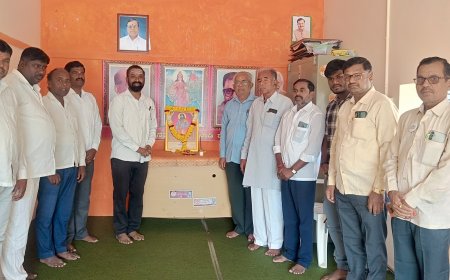 ವಾಡಿ ಯಲ್ಲಿ ಮಡಿವಾಳ ಮಾಚಿದೇವ ಜಯಂತಿ ಆಚರಣೆ