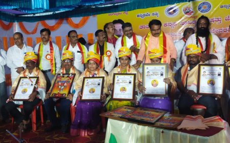 ಶ್ರೀ ಶರಣಗೌಡ ಪಾಟೀಲ ಜೈನಾಪುರಗೆ ‘ಸಾಹಿತ್ಯ ರತ್ನ’ ಪ್ರಶಸ್ತಿ