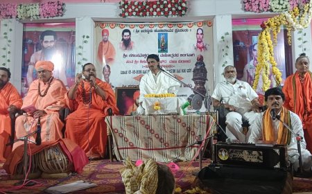 ಪುರಾಣ ಪ್ರವಚನದಿಂದ ಬದುಕಿಗೆ ನೆಮ್ಮದಿ.-ಮರುಳ ಮಹಾಂತ ಶ್ರೀಗಳು