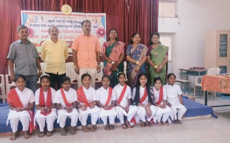 ಗದಗ ಕೆ ವಿ ಎಸ್ ಆರ್ ಪ್ರೌಢಶಾಲೆಯಲ್ಲಿ ಶಾಲಾ ವಾರ್ಷಿಕೋತ್ಸವ ಹಾಗೂ ಮಹಾ ಸರಸ್ವತಿ ಪೂಜೆ