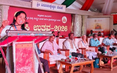 ಹಂಪಿ ಉತ್ಸವದಲ್ಲಿ ಕವಿತೆ ವಾಚಿಸಿದ ಸುವರ್ಣ ರಾಠೋಡ