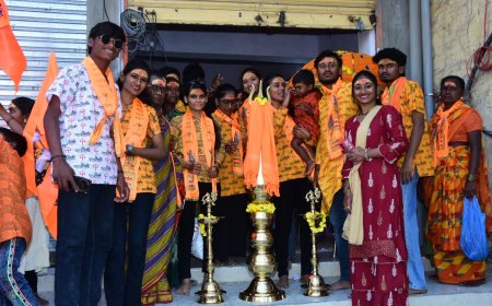 ಶಹಾಬಾದ್‌ನಲ್ಲಿ ಮಾತಾ ಶ್ರೀ ಮಹಾಕಾಳಿ ದೇವಸ್ಥಾನದಲ್ಲಿ ಅದ್ದೂರಿ ಕಳಸಾರೋಹಣ