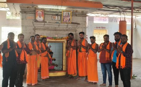 ಆಳಂದದಲ್ಲಿ ಶಿವರಾತ್ರಿ ಅಂಗವಾಗಿ ಶಿವಮಾಲೆ ಧಾರಣೆ