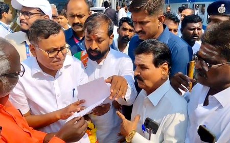 ವಾಡಿ ರೈಲ್ವೆ ನಿಲ್ದಾಣದ ಅಭಿವೃದ್ಧಿಗಾಗಿ ಮನವಿ*