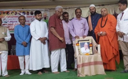 ದೇಹಾಂಗದಾನ ಮೂಲಕ ಸಾವಿನಲ್ಲೂ ಸಾರ್ಥಕತೆ ಕಾಣೋಣ-   ಗುರುಮಠಕಲ್ ಶ್ರೀಗಳು