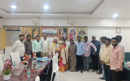 ಶರಣಬಸವ ವಿವಿ ಕುಲಸಚಿವ ಲಕ್ಷ್ಮೀ ಪಾಟೀಲ ಮಾಕಾ ದಂಪತಿಗಳಿಗೆ ಛಪ್ಪರಬಂದಿಯಿಂದ ಗೌರವ ಸಮ್ಮಾನ