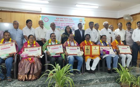 ಕನ್ನಡ ನಾಡು ಲೇಖಕರ: ಆರು ಕೃತಿಗಳ ಲೋಕಾರ್ಪಣೆ, ಸಾಹಿತಿಗಳಿಗೆ“ಕನ್ನಡ ನಾಡು ಸಾಹಿತ್ಯ ಶ್ರೀ” ಪ್ರಶಸ್ತಿ