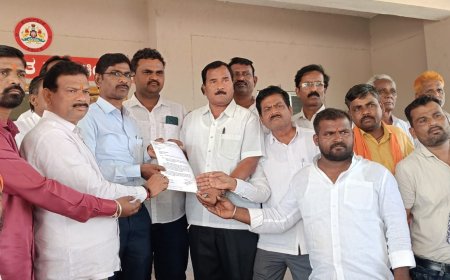 ಹಿಂದೂ ಸ್ವರಾಜ ಸ್ಥಾಪಕ ಶಿವಾಜಿ ಶೋಭಾ ಯಾತ್ರೆಗೆ ಅವಮಾನಿಸಿರುವ ಕಿಡಿಗೇಡಿಗಳಿಗೆ ಬಂಧಿಸಿ : ಮರಾಠ ಸಮಾಜ ಪ್ರತಿಭಟನೆ