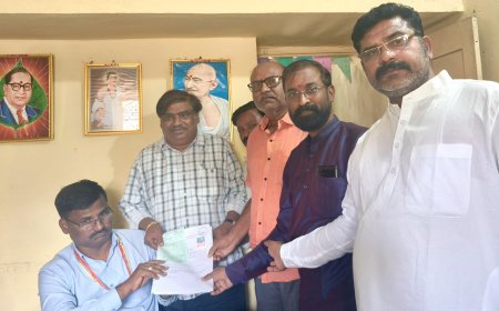 ಚಿತ್ತಾಪುರ ಒಕ್ಕಲುತನ ಹುಟ್ಟುವಳಿ ಮಾರಾಟ ಸಹಕಾರಿ ಸಂಘದ ಚುನಾವಣೆಯ ಬಿಜೆಪಿ ಅಭ್ಯರ್ಥಿಯಾಗಿ ಅಶೋಕ ಹರನಾಳ ನಾಮ ಪತ್ರ ಸಲ್ಲಿಕೆ