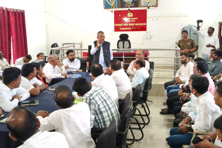 ಸಾರ್ವಜನಿಕರ ಕೆಲಸಗಳಲ್ಲಿ ವಿಳಂಬ ಸಹಿಸಲಾಗದು  ಅಧಿಕಾರಿಗಳಿಗೆ ಶಾಸಕ ಪ್ರಭು ಚವ್ಹಾಣ ಖಡಕ್ ಎಚ್ಚರಿಕೆ